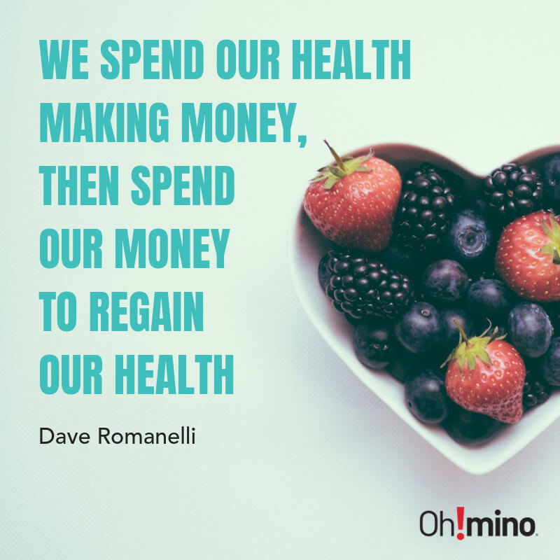 We s[end our health making money quote